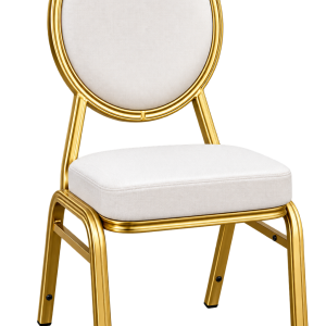 Aluminum Banquet Chair white